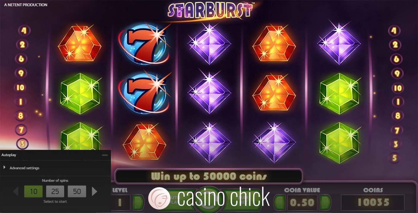 Starburst Slot Screenshots