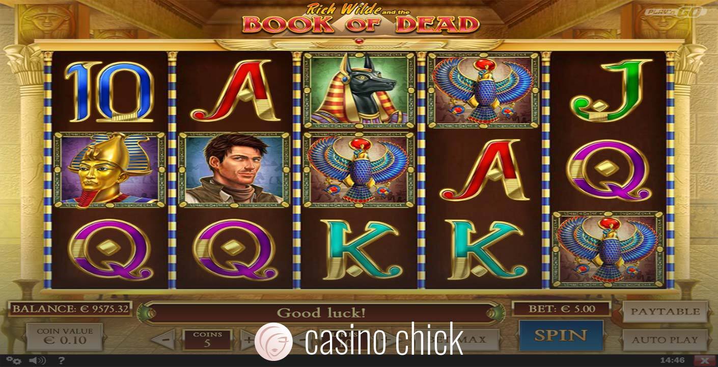 Book of Dead Slot Screenshots