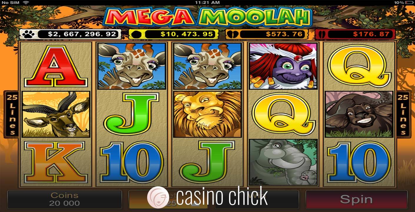 Mega Moolah Slot Screenshots