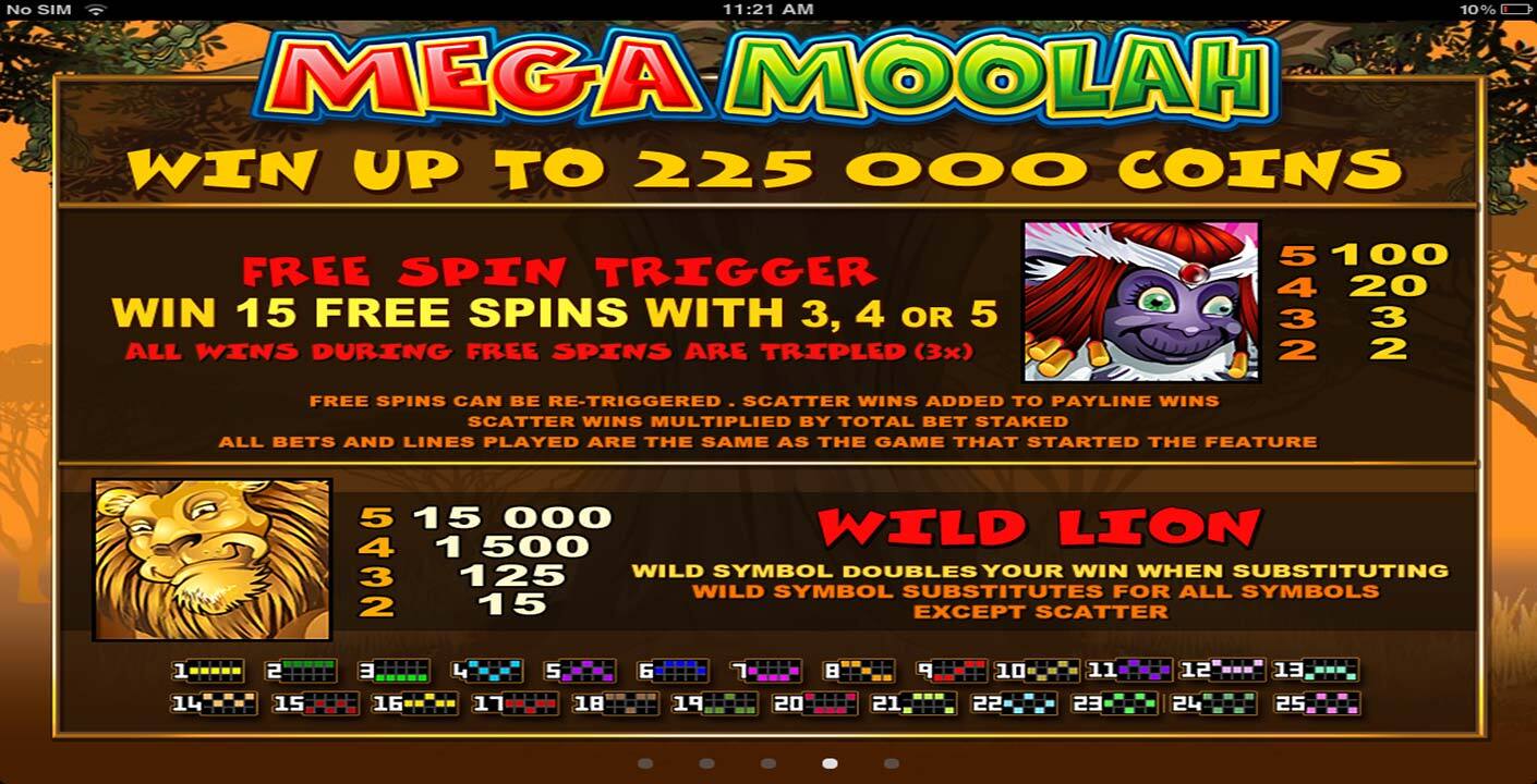 Mega Moolah Slot thumbnail - 3