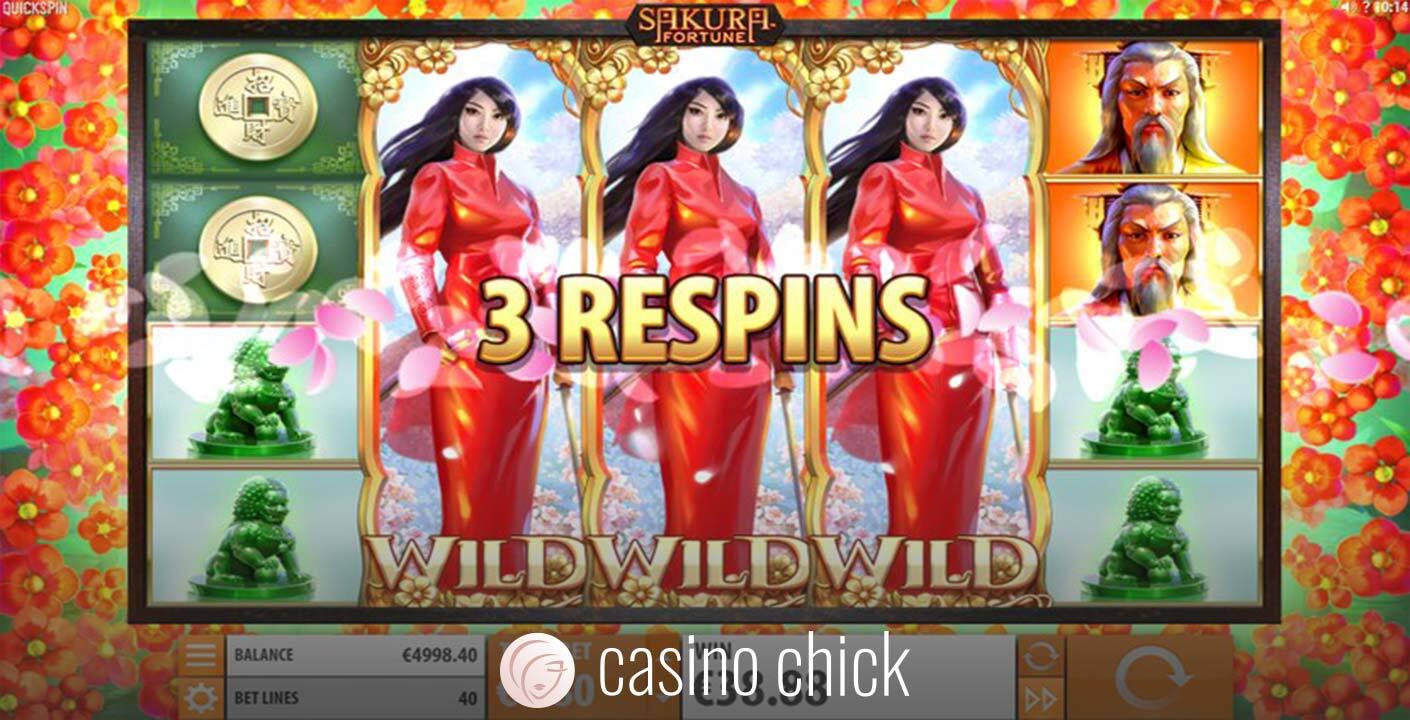 Sakura Fortune Slot Screenshots