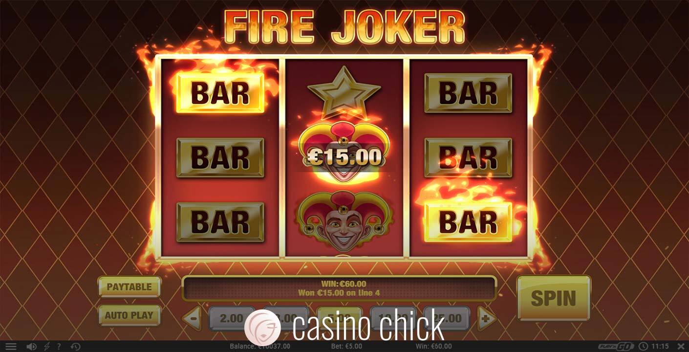 Fire Joker Slot Screenshots