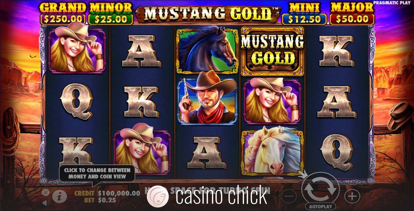 Mustang Gold Slot Screenshots
