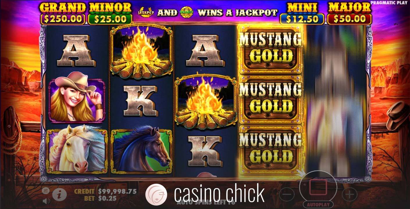 Mustang Gold Slot Screenshots