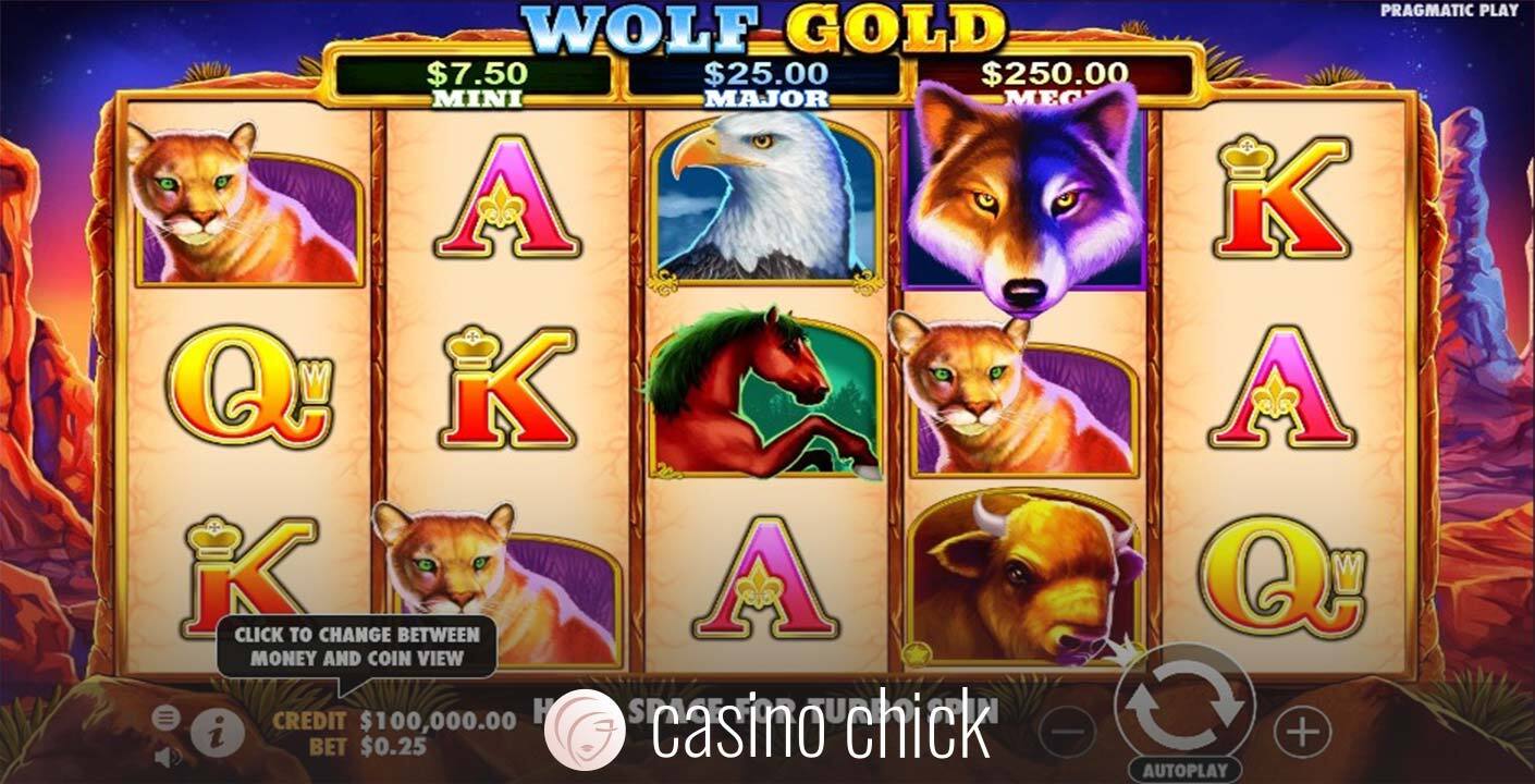 Wolf Gold Slot Screenshots