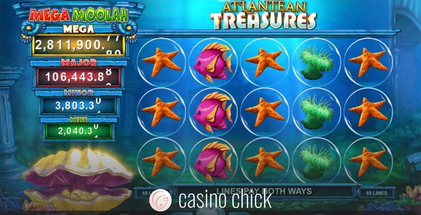 Mega Moolah Atlantean Treasures Slot thumbnail - 0