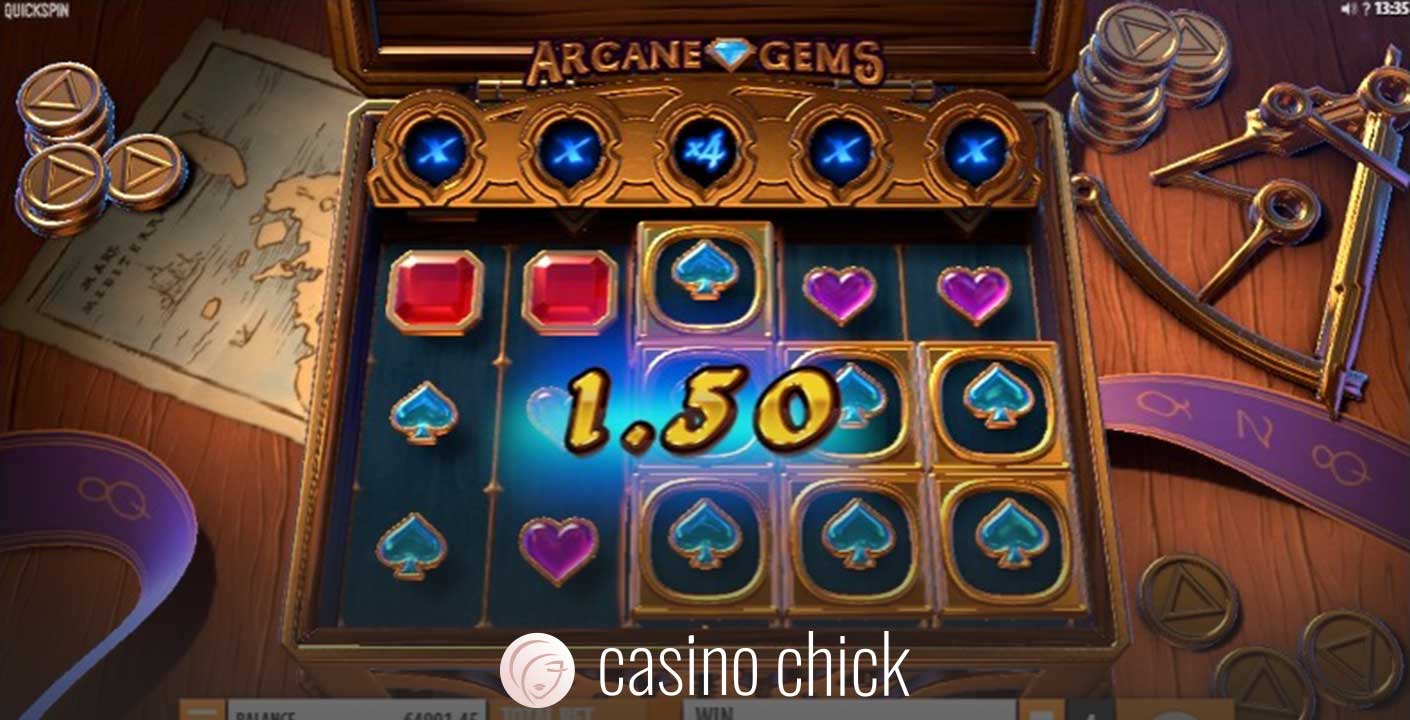 Arcane Gems Slot Screenshots