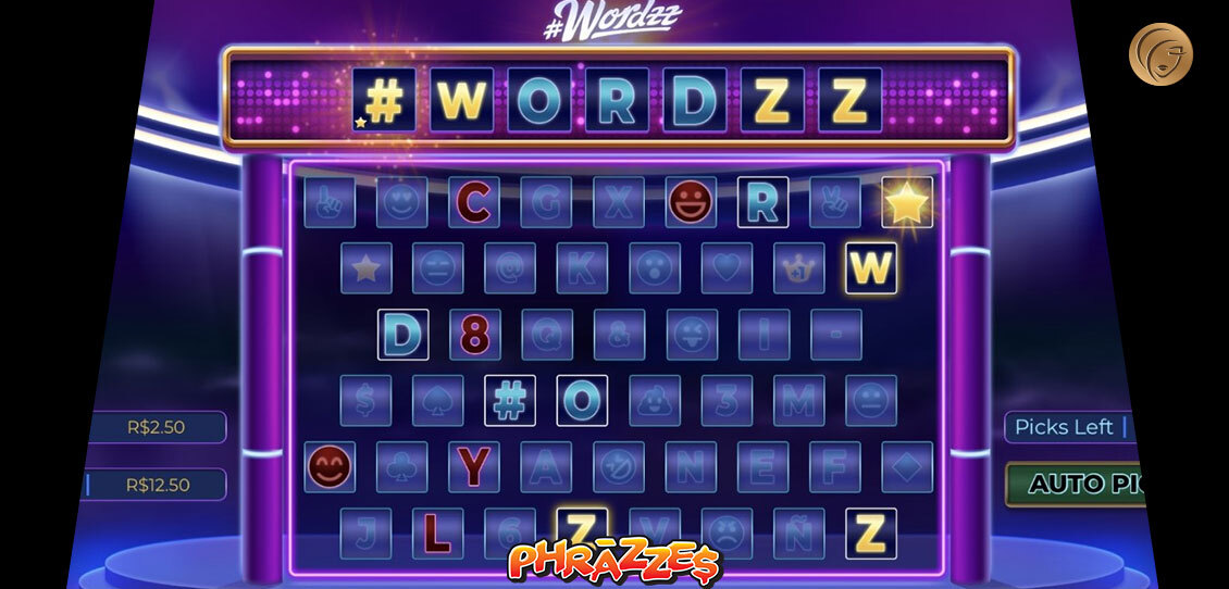 Wordzzz casino game