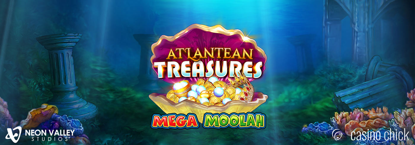 Atlantean Treasures Mega Moolah Slot Neon Valley Studios